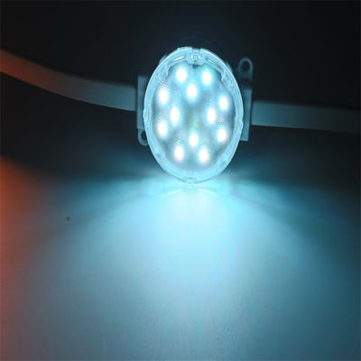 IP67 Waterdicht DC24V 50MM DMX LED RGB Pixel Lights Programmable Full Color Smart Point Light Outdoor
