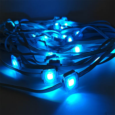 SMD5050 Twinklight Christmas Outdoor Smart Pixel Led Light Strip RGBW Point Light Source Permanent Eave Lights