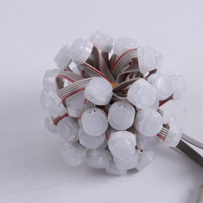 Kerstkleurige monochrome buitenverflamp met 120 graden straalhoek en IP67 waterdichtheid