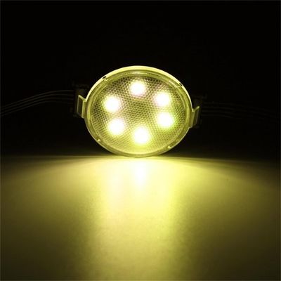 50 mm doorsnede punt lichtbron roodgroenblauw monochroom 24V buiten permanent pixellicht