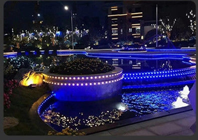 Buitenprogrammabel 50 mm LED-puntlichtbron Milky Cover 24V Rgb Led Pixel Light