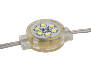 Waterdicht RGB LED-pixelpuntlicht IP65 0,5W DC12V SMD2835 30mm 30000H