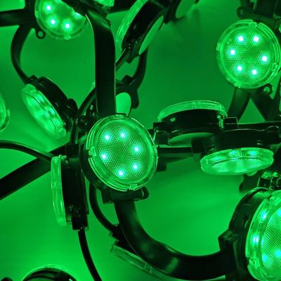 DMX512 Controller Kleurrijk 40mm Pixel LED Point Light voor Theme Decorative Building