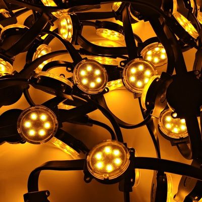 Hoge helderheid 50mm Pixel LED Point Light Single DMX 512 Theme Decorative Building