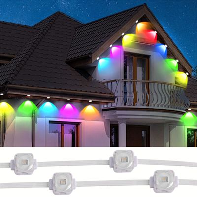 LED-puntlichtbron Pixellicht voor buiten Kerstmis Hoge helderheid 24V Kleur IP67
