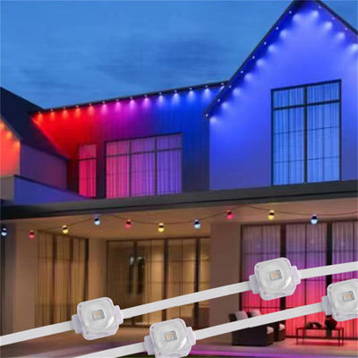 Buiten 20 mm RGBW LED-glijst met Wifi en afstandsbediening