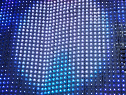 Permanent waterdicht 20 mm LED-puntlicht LED-maascherm voor buitenreclame