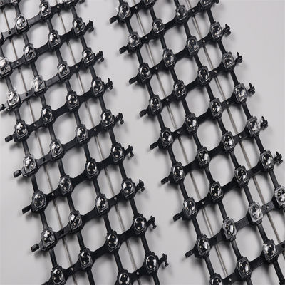 DMX512 Control LED Mesh Curtain Display Screen met 160 graden straalhoek en SMD3535*3 LED