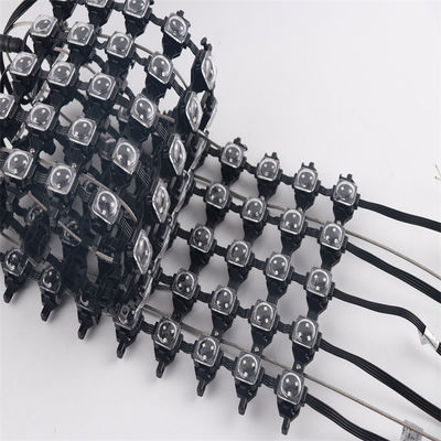 RGB Flexible LED Stage Curtain Screen IP67 LED Mesh Video Wall voor reclame-display