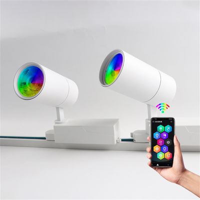 360 verstelbare verplaatsbare LED-spoorlichten voor gedemonteerde spoorlichten bewegende koppen