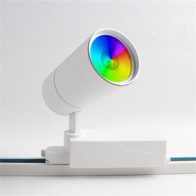 40W RGBW Magnetisch spoorlicht, Magnetische Spoor Cob Spotlight in oppervlak gemonteerd ontwerp