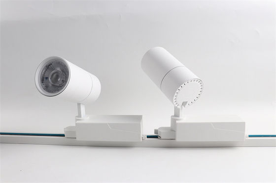 40W RGBW Magnetisch spoorlicht, Magnetische Spoor Cob Spotlight in oppervlak gemonteerd ontwerp