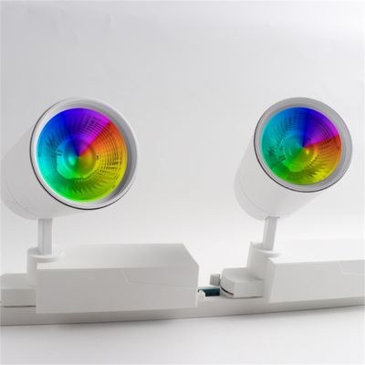 24V RGBW 40W Kleur Indoor Hall Plafond gemonteerd LED Track Light met 3000K-6000K kleurtemperatuur