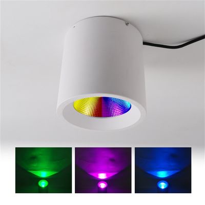 Aluminium RGBW LED Down Lights Decoratie Helderder Voor Indoor Entertainment Locations
