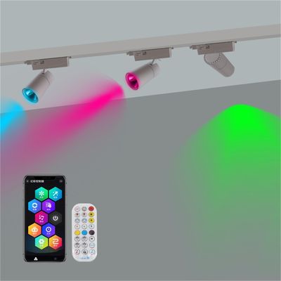 Indoor Hall Plafond gemonteerd LED-spoorlichten 24V 40W Dimmable RGBW Kleurrijk