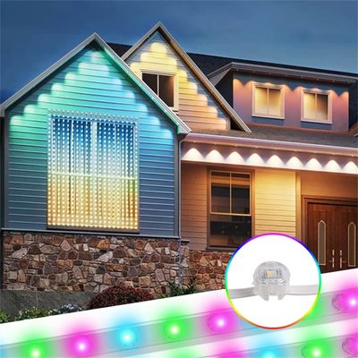 20 mm RGBW LED-luchtscherm voor buitenkerst- en halloweenversieringen Levensduur 30000 uur