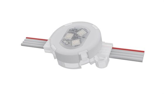 Permanente Kerstverlichting Led Smd3535 DMX 512 12V RGB Digitale 30mm Adresseerbare Led Pixel Punt Licht 120° Stralingshoek