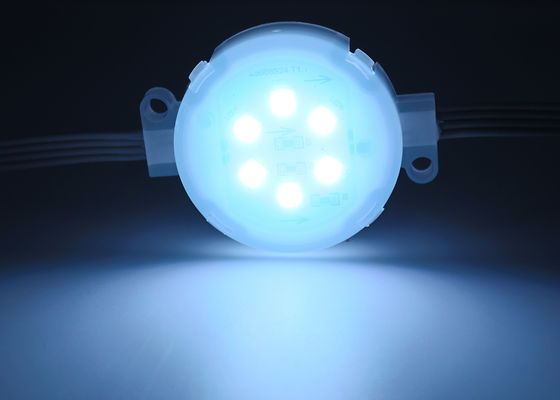 Amusement Point Light programmeerbaar 24V LED LED Outdoor Pixel LED LED String RGB Licht 50 mm Diameter