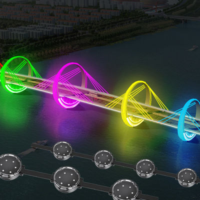 DC24V IP67 Waterdicht RGB LED Pixel Lampen Voor Huis Permanente Kerstvakantie Verlichting