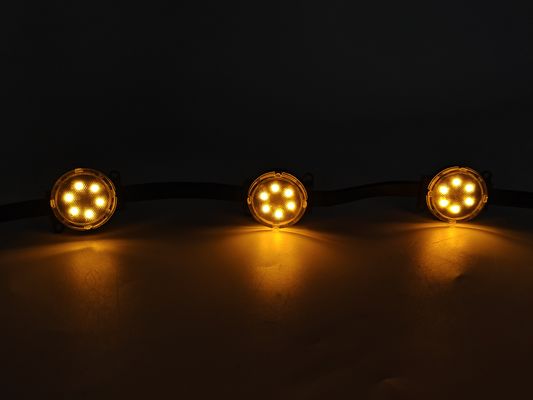 24V Slimme RGB LED Pixel Lichten Kerstmis Navidad Buiten Vakantie Lichten P67 PC Behuizing Permanente Vakantie
