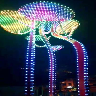Permanente Pixel Punt Lichten DMX 20mm DC12V Led Kerst RGB Lichten voor Opbouw Installatie