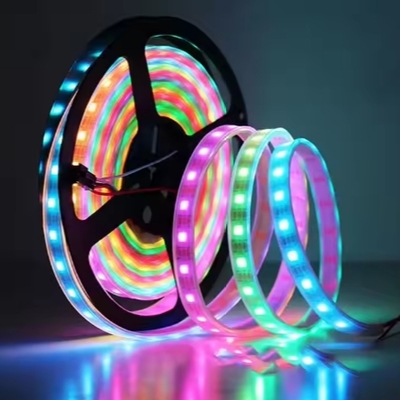 Smart Flexible RGB LED Strip Lights WS2811 Individuele aanspreekbaar met app control 12V/24V Home Decoration Lighting