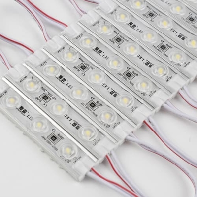 IP67 Waterdichte PVC-injectie op maat LED-lichtmodule DC12V SMD3030 voor reclamediensten