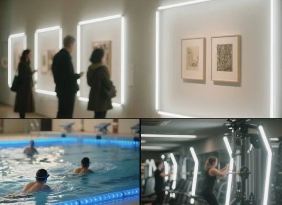 COB Hoge Lumen Hoge Helderheid 5V 12V 24V 220V 2700k-6500k LED Strip Licht LED Tape Licht voor Thuis Hotel Kantoor