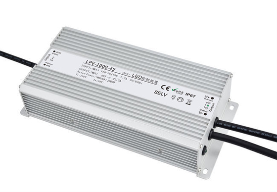 1000-1500W waterdichte LED-stroomvoorziening voor LED-verlichting met gemakkelijke installatie en onderhoud