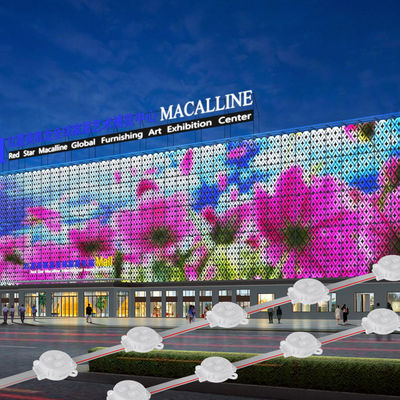 Hoge helderheid 30mm waterdicht RGB volkleurig buiten IP67 DC12V SMD3535 LED Bron Pixel Point Light