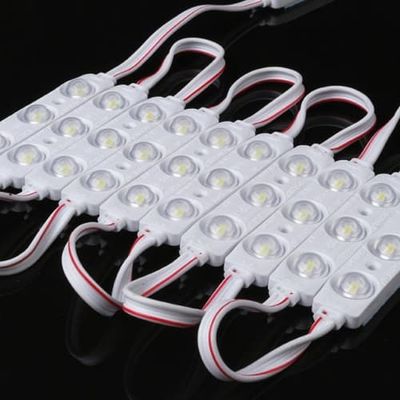 SMD 2835 DC12V 3 Lights Injection LED Module 1.5Watt IP65 Waterdicht Decoratief Achterlicht voor brieftekens Reclame lichtdoos
