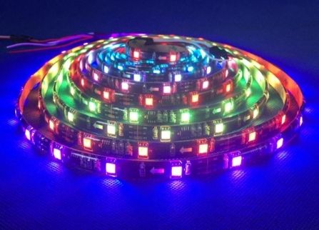 SMD 2835 Multi-color 12v LED Strip Brightness CCT Dimmable Lights Indoor Home Lighting Strip Light