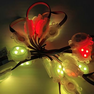 30mm Compact LED Point Light with DMX512 Control for Outdoor Building Pixel Applications