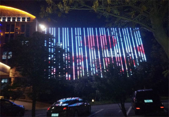 40mm DMX512 RGB Pixel Light LED Point Light IP67 Waterdicht voor architectonisch thema