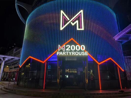 Permanent Buiten Led Lampen Aluminium Profiel IP67 Smart Wifi Controller Huis Exterio Kerstfeest Rgb Led Pixel Light