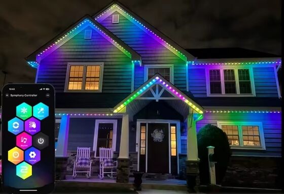 LED Puntlichten Buiten IP67 RGBW Pixel Licht voor Gevels, Bruggen, Landschapsverlichting en Architecturale Decoratie