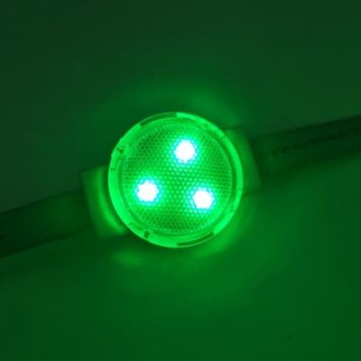 IP67 12V 30mm PC RGB Pixel LED Puntlicht voor Buiten Gebouwdecoratie