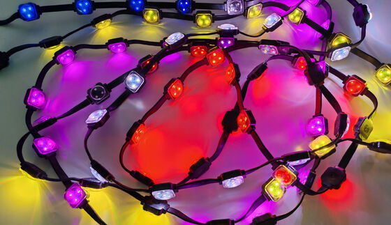 IP67 waterdicht 25mm PC LED puntlicht Tent decoratieve lampen, hoge helderheid festival omgevingslampen aanpasbaar