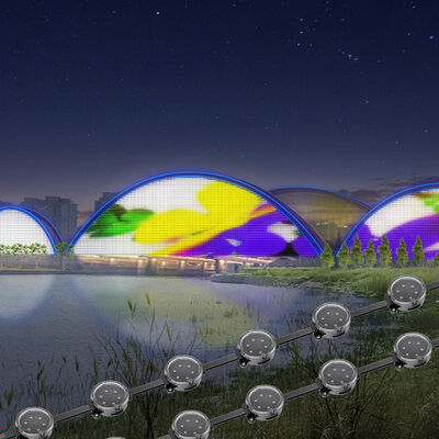 Outdoor IP67 36V Lange Afstand Waterdichte 40mm Pixel LED Punt Lichtbron Wit Emitting Permanente LED Pixel Licht