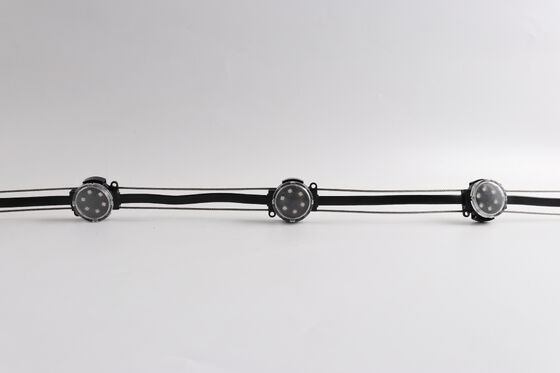 40mm DC24V IP67 Waterproof 120 Beam Angle PC Material LED Point Light SMD3535 RGBW