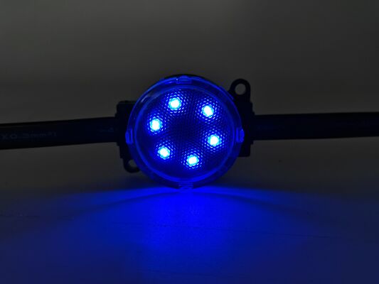 24V IP67 Waterdicht 50mm LED Puntlicht met DMX512 Controle voor Buiten Gevelverlichting
