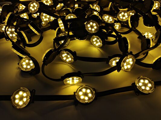 50mm IP67 Waterdicht RGBW LED Pixel Licht met DMX512 Controle voor Buiten Gebouw Gevel Decoratie
