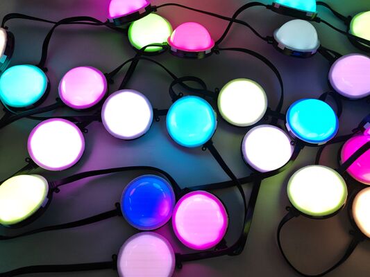 Waterproof 80mm LED Puntverlichting | IP67, RGBY Kleuren, PC Behuizing voor Buitenverlichting van Gebouwen