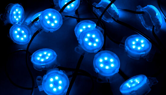 40 mm Smart Adressable LED Pixel Light IP67 Waterdicht Hoog licht voor buitengevel