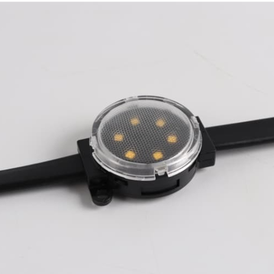 DC48V RGBW IP67 waterdicht LED-pixelpuntlicht voor permanente buitenlandverlichting