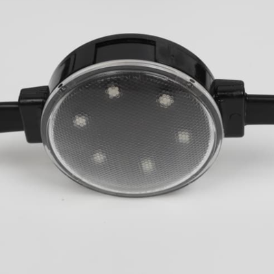 IP67 Buiten 40mm 2W RGBW LED-puntlichtbron met 48V DMX-besturing voor decoratie van hotelgevels