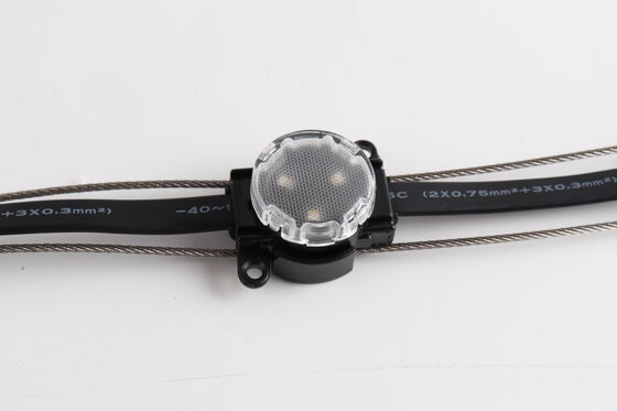 Op Zonne-energie Werkende RGBW LED Puntlamp IP67 Waterdicht 30mm DC12V voor Buiten Gebouw Landschapsverlichting