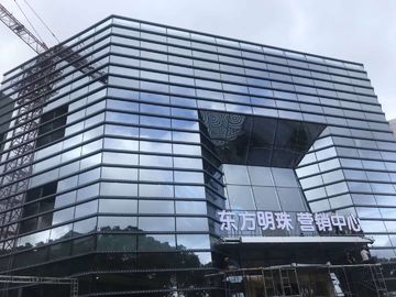 1 het Pixellamp van het meteraluminium Profiel Geleid Openlucht het Projectontwerp van de de Bouwverlichting