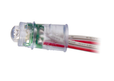 Het Pixel Lichte DC5V 12mm pvc Shell Glue Material van mirakelbean warm white waterproof led van F8 IP67