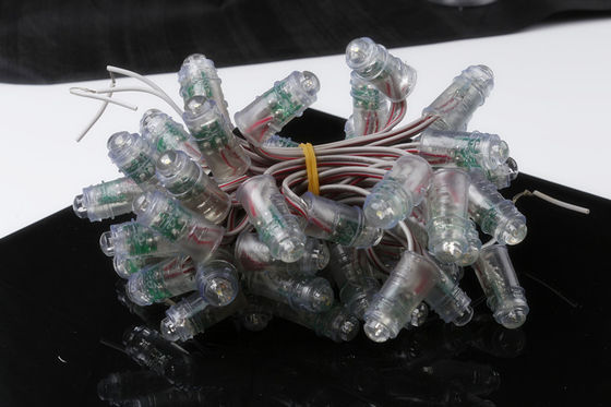 Gelijkstroom 5V IC16716 12mm Licht van het de Kleurenpixel van 0.15W het Volledige